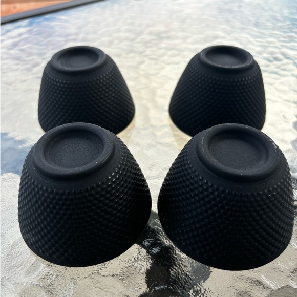 Petites tasses à thé de marque Epicure ! En céramiques et noires !Neuves! - Picture 1 of 5